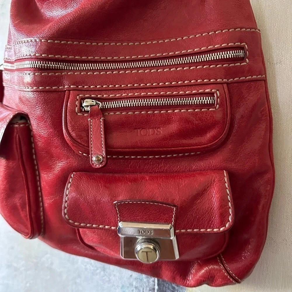Tods tod’s red